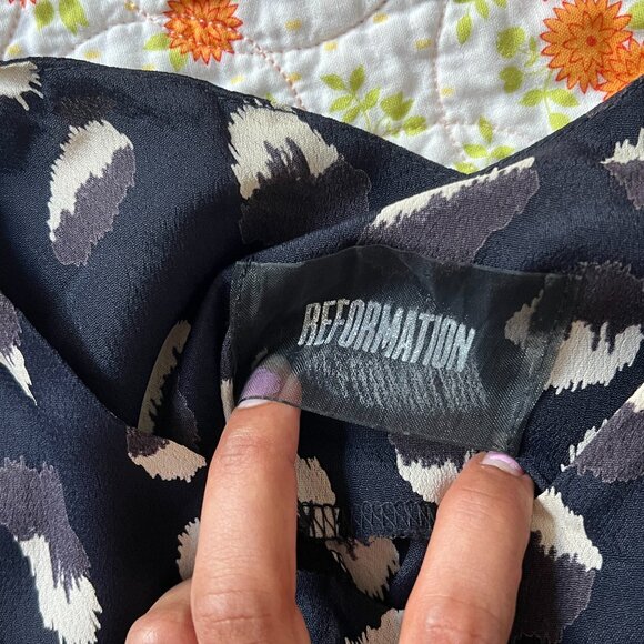 Reformation Eli 90's Slip Dress in Wild Child (Like New, XS) - Picture 6 of 11
